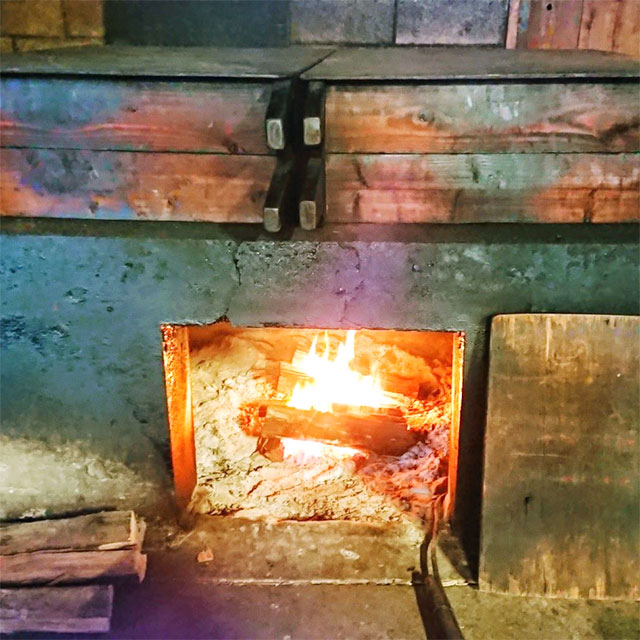 なまり節の焙乾